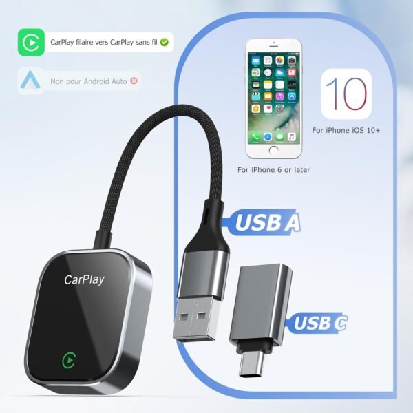 Adaptateur Carplay sans Fil – Image 7