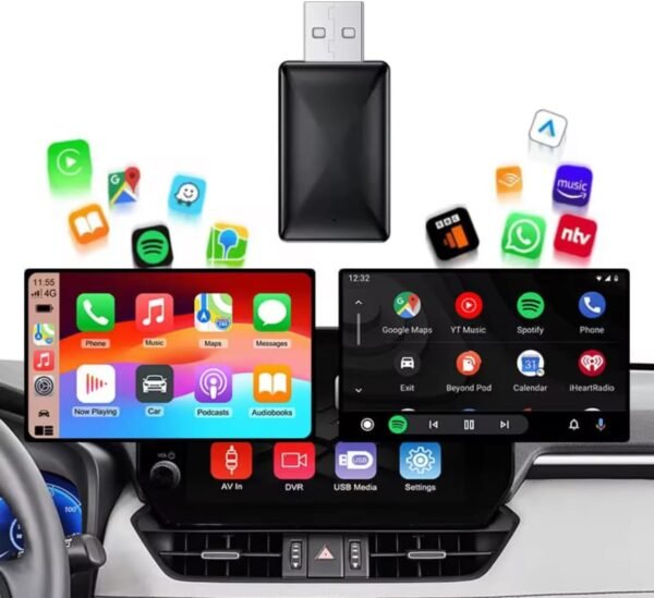 Adaptateur Générique CarPlay – Android Auto sans Fil – Image 2