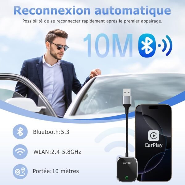 Adaptateur Carplay sans Fil – Image 6