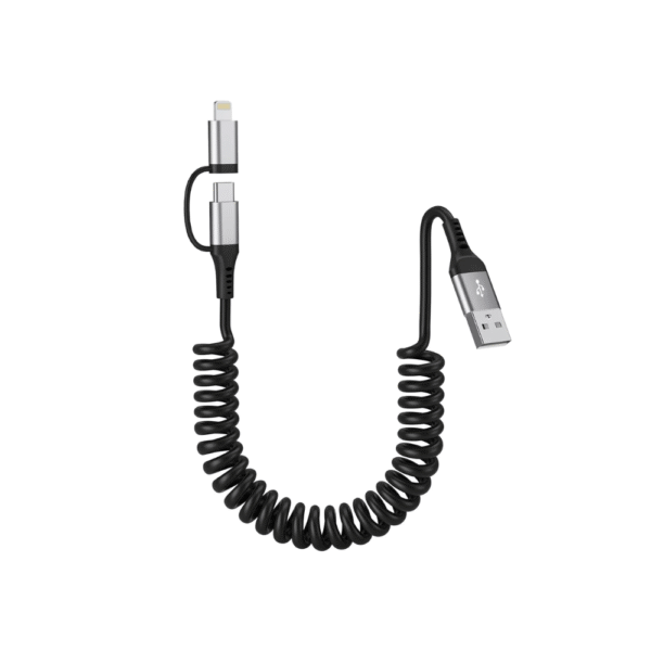 Cable Spirale 2 en 1
