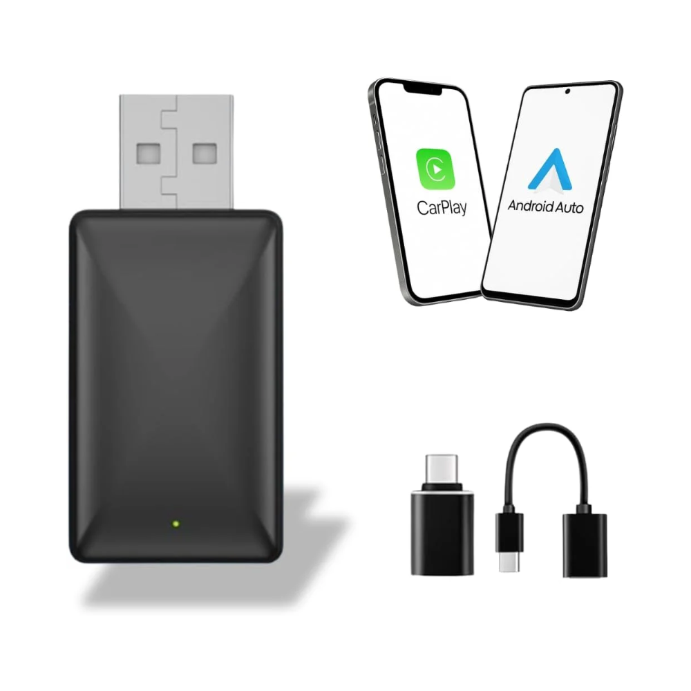 Adaptateur Générique CarPlay – Android Auto sans Fil